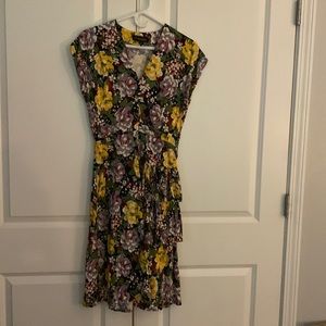 Trashy Diva TD floral ruffle dress